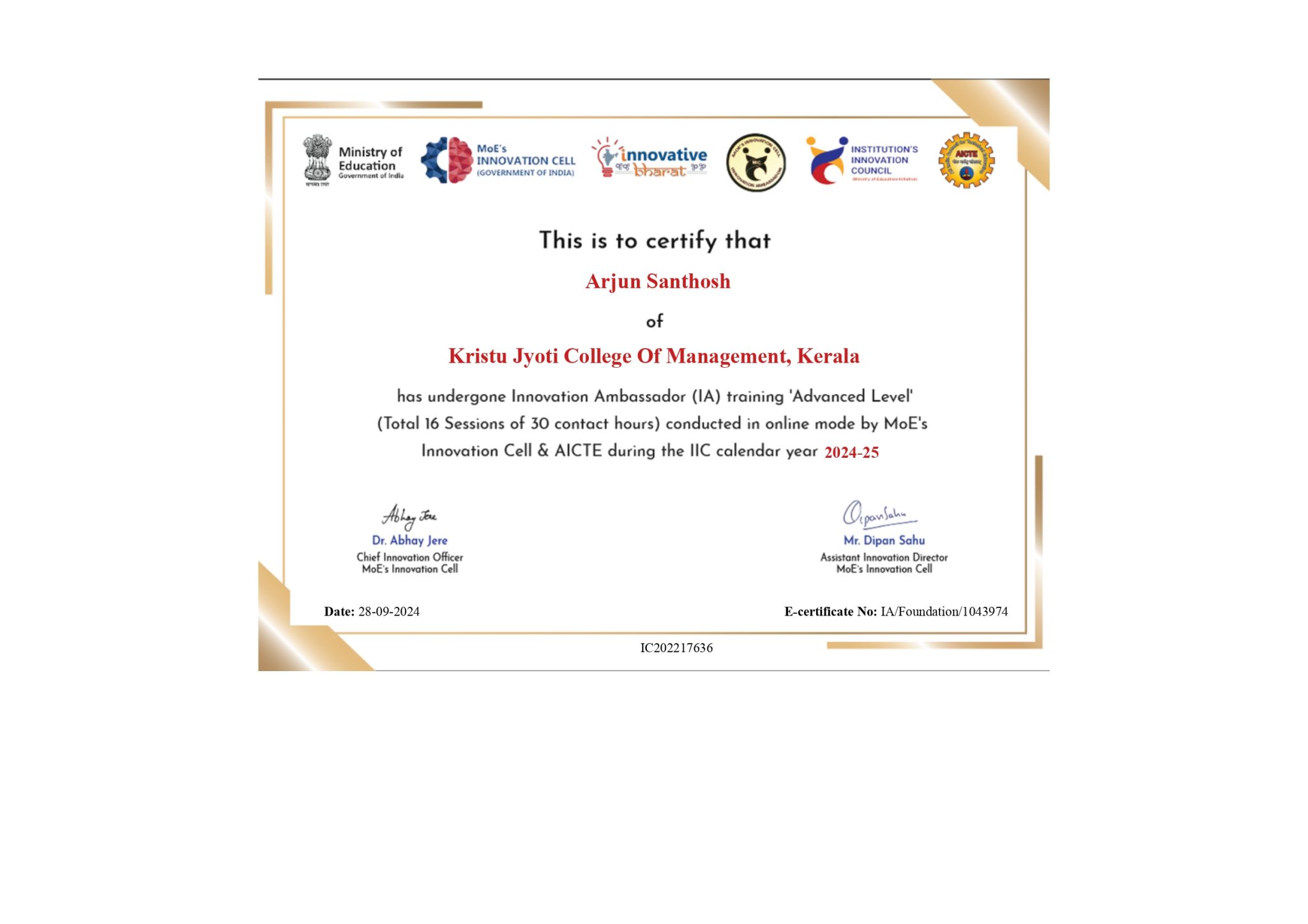 Student Innovation Ambassador